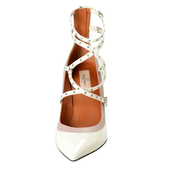 Valentino Garavani Women's Off White Pumps Shoes - Picture 5 of 8